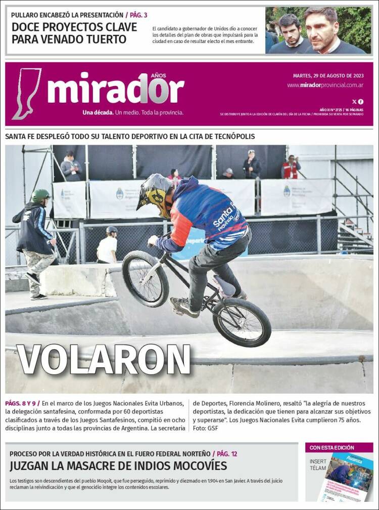 Portada de Mirador Provincial (Argentina)