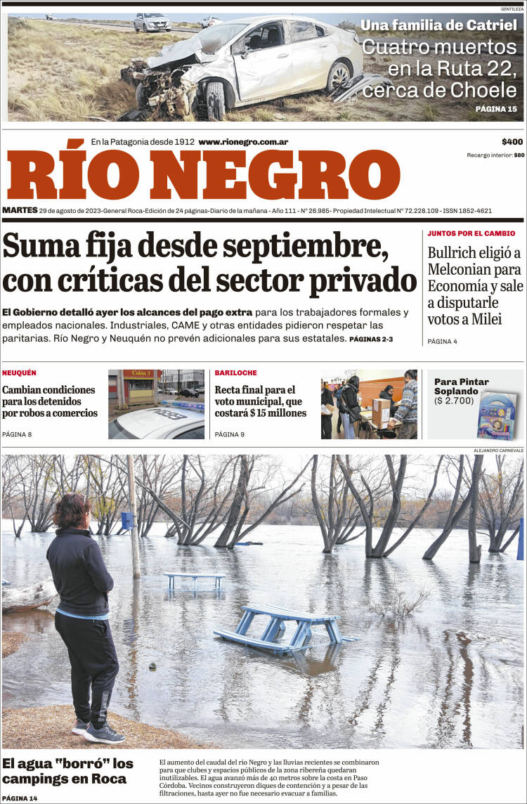 Portada de Rio Negro (Argentina)