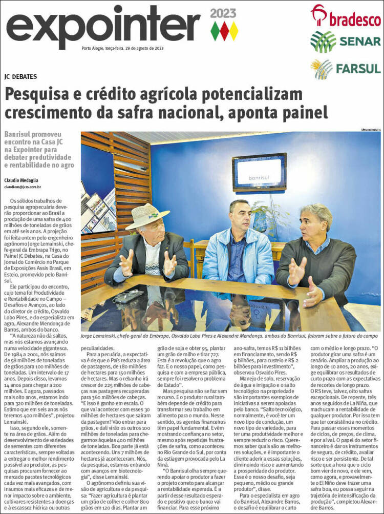 Portada de Jornal do Comércio (Brasil)