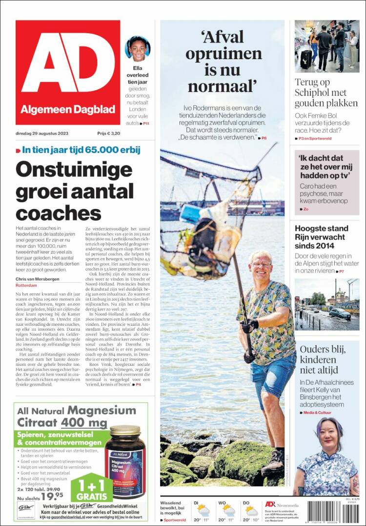 Portada de AD (Pa&iacute;ses Bajos)