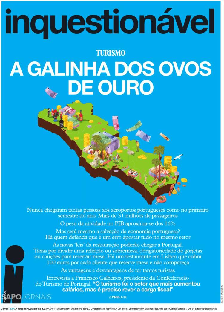 Portada de I - informação (Portugal)