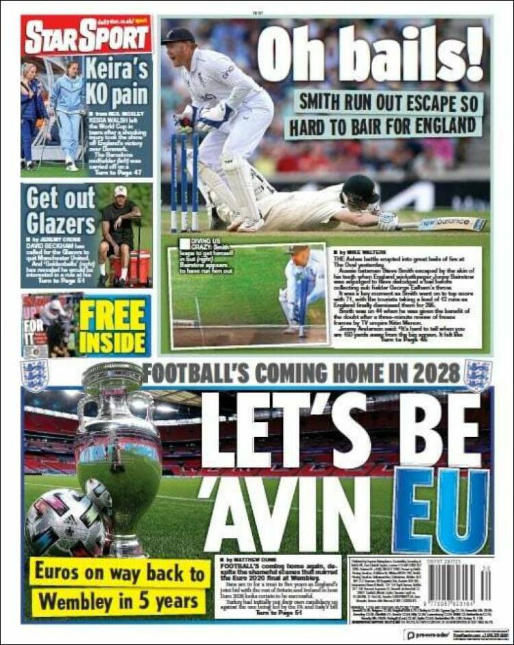 Portada de Star Sport (Reino Unido)