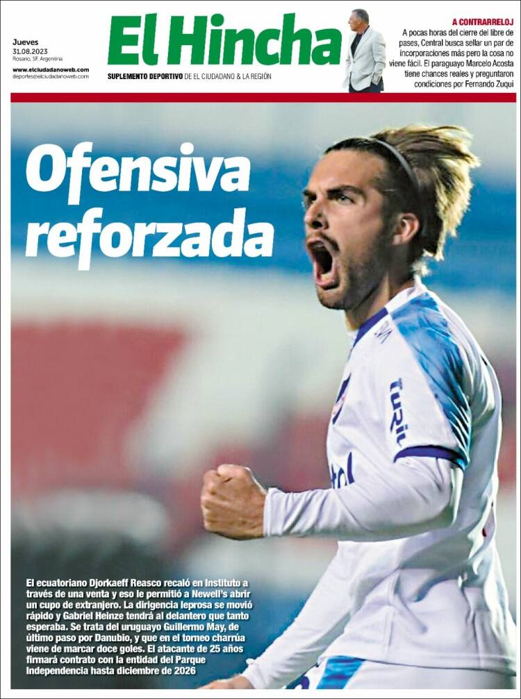 Portada de El Hincha (Argentina)