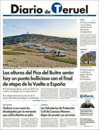Portada de Diario de Teruel (España)