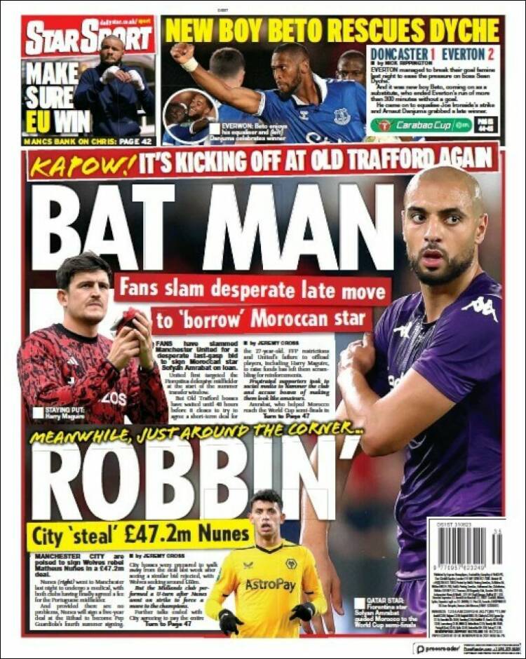 Portada de Star Sport (Reino Unido)