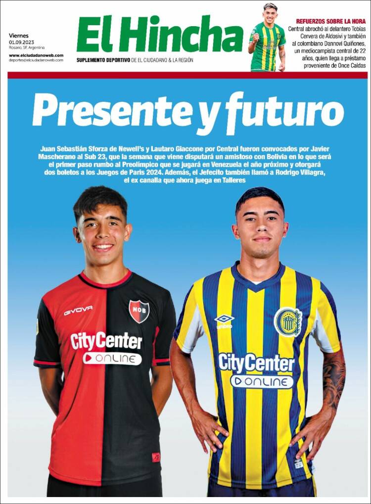 Portada de El Hincha (Argentina)