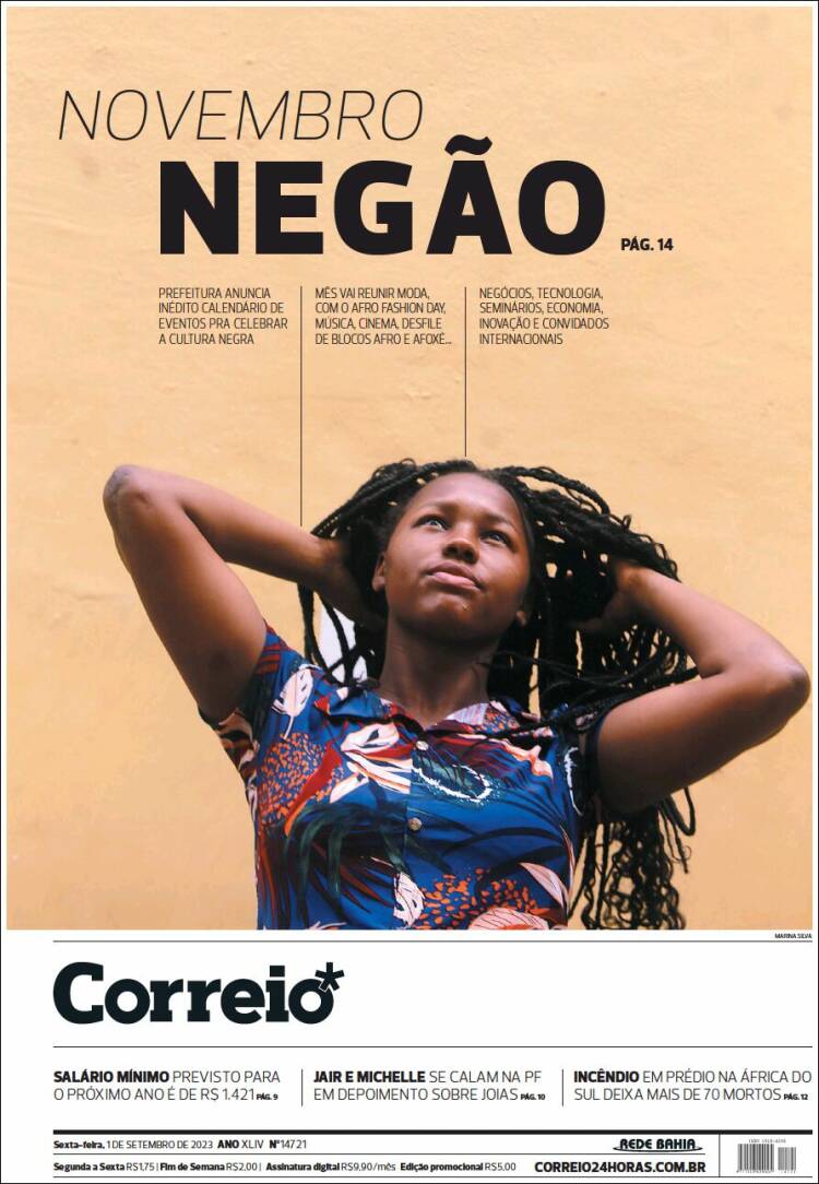 Portada de Correio* (Brasil)