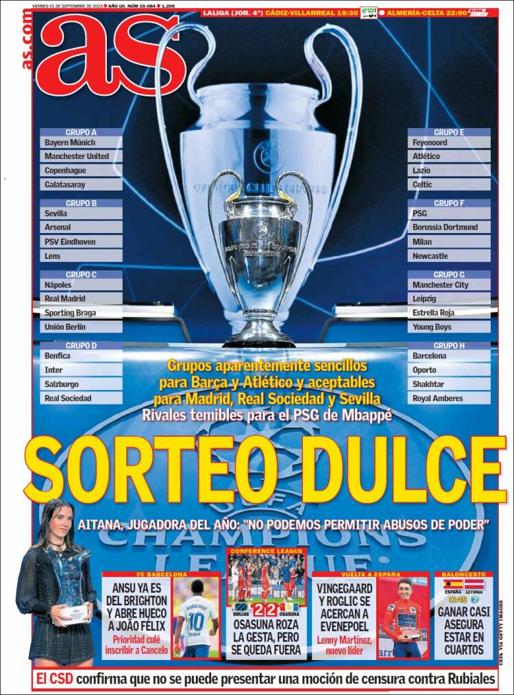 Portada de As (Espa&ntilde;a)