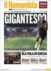 Portada de Romanista (Italia)