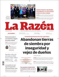 Portada de La Razón (M&eacute;xico)