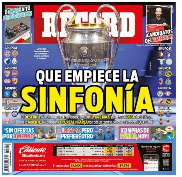 Portada de Record (M&eacute;xico)