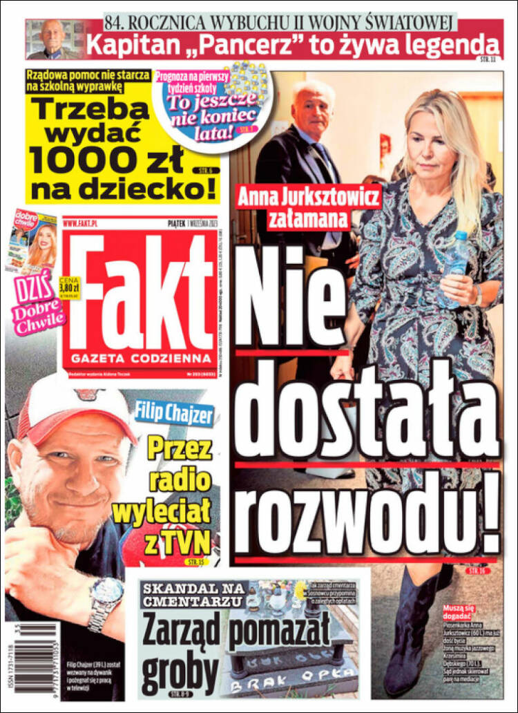 Portada de Fakt (Polonia)