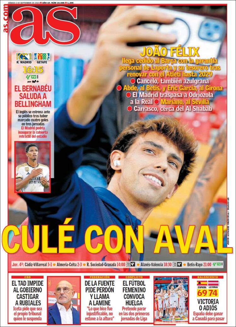 Portada de As (España)