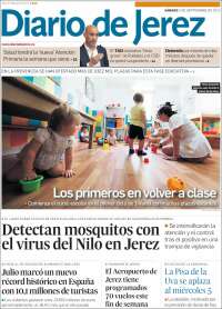 Portada de Diario de Jerez (España)