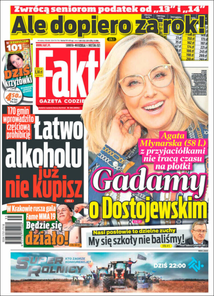 Portada de Fakt (Polonia)