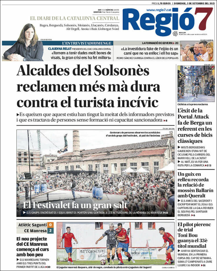 Portada de Regio7 (España)