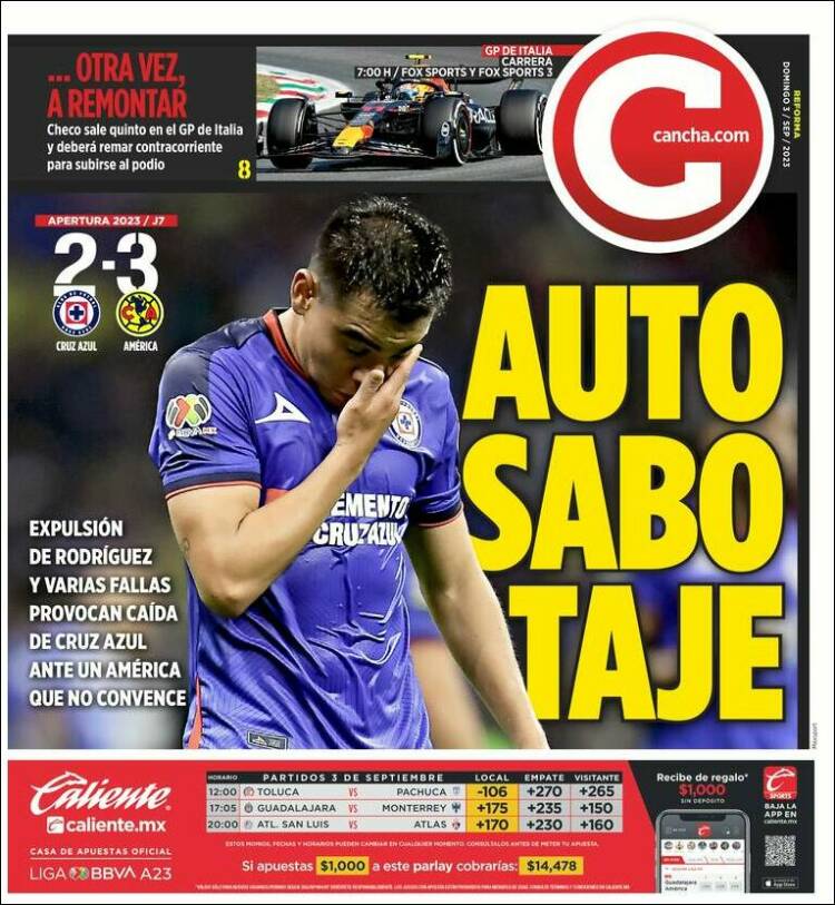 Portada de Cancha (M&eacute;xico)