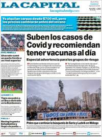 Portada de Diario La Capital - Mar del Plata (Argentina)