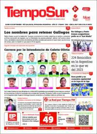 Portada de Tiempo Sur (Argentina)