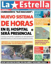 Portada de La Estrella de Tocopilla (Chile)