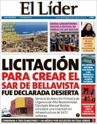 Portada de Lider de San Antonio (Chile)