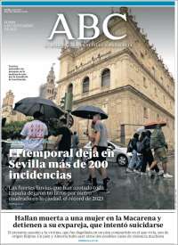 Portada de ABC - Sevilla (España)