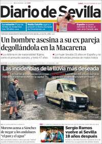 Portada de Diario de Sevilla (España)