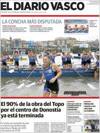 Portada de Diario Vasco (España)