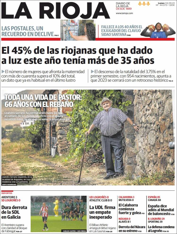 Portada de La Rioja (España)