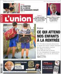 Portada de L'Union (Francia)