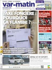 Portada de Var-Matin (Francia)