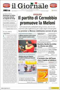 Portada de il Giornale (Italia)