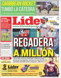 Portada de Lider en deportes (Venezuela)