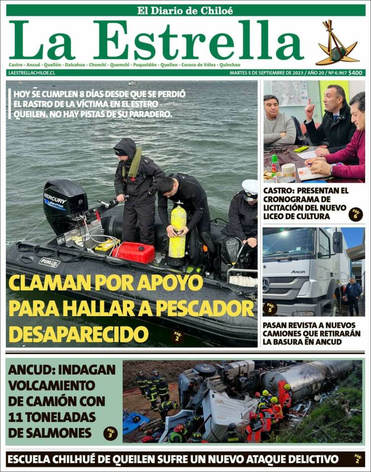 Portada de Estrella de Chiloé (Chile)