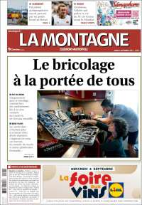Portada de La Montagne (Francia)