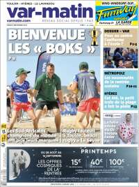 Portada de Var-Matin (Francia)