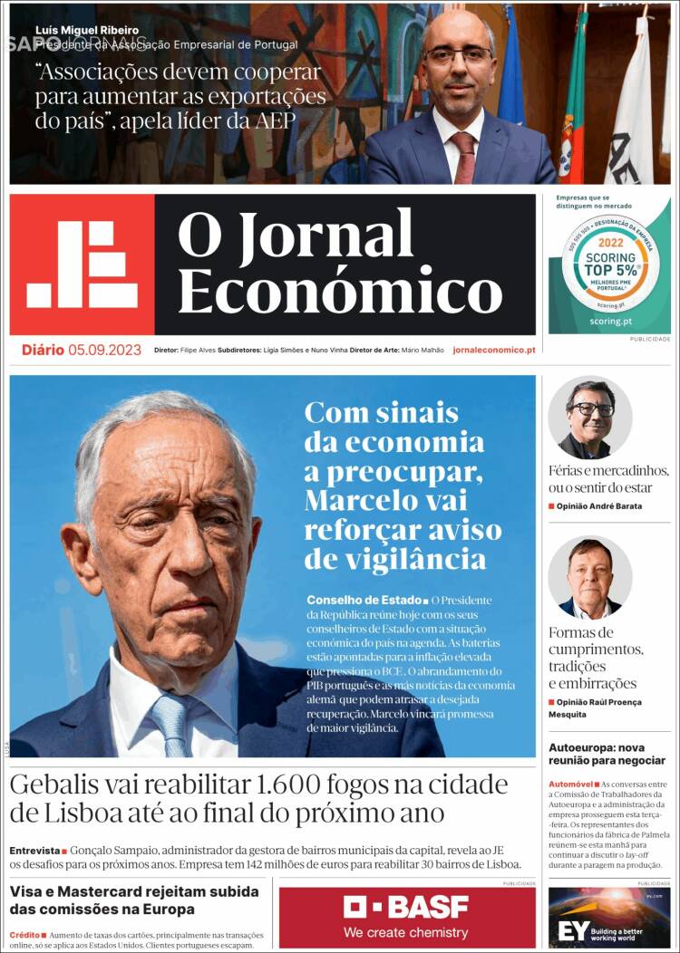 Portada de Oje (Portugal)