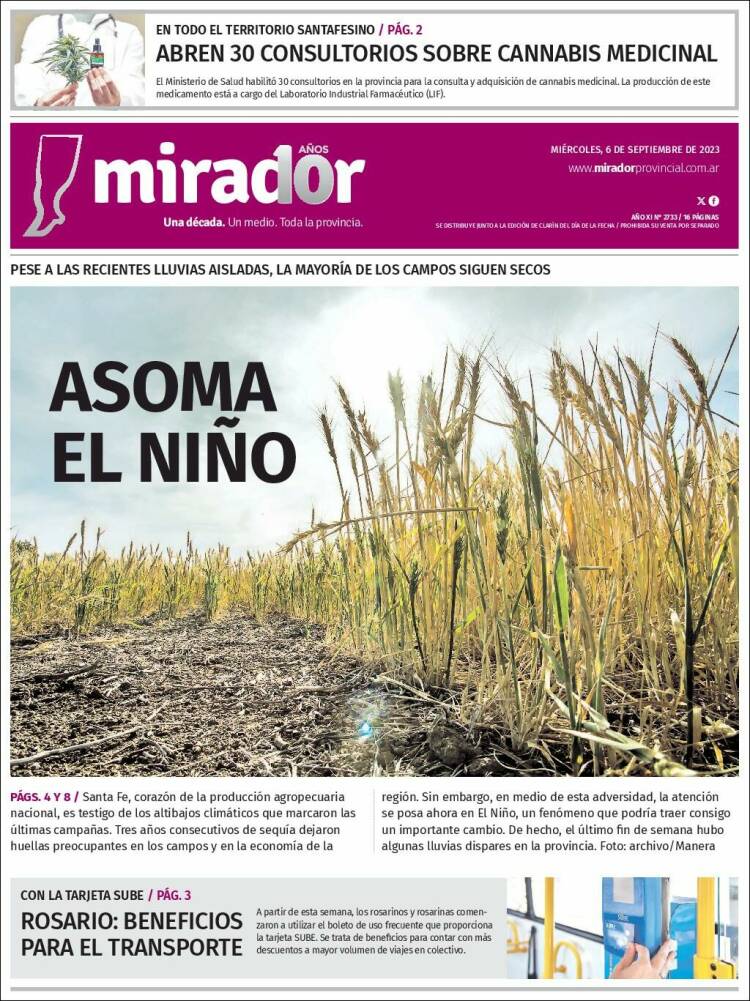 Portada de Mirador Provincial (Argentina)