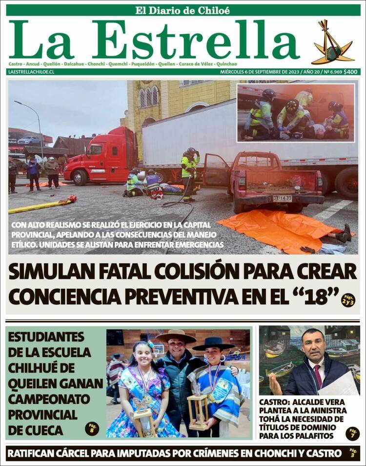 Portada de Estrella de Chiloé (Chile)