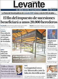 Portada de Levante (España)