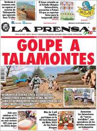 Portada de La Prensa (M&eacute;xico)