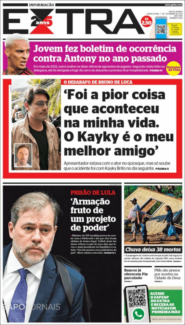 Portada de Extra (Brasil)