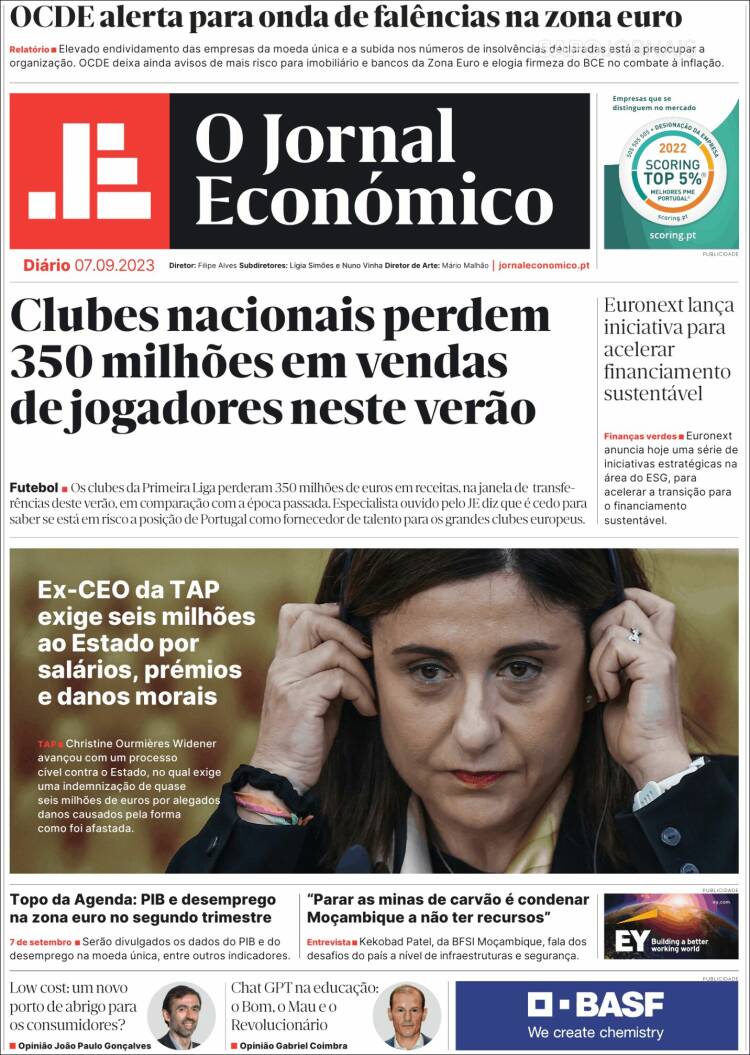 Portada de Oje (Portugal)