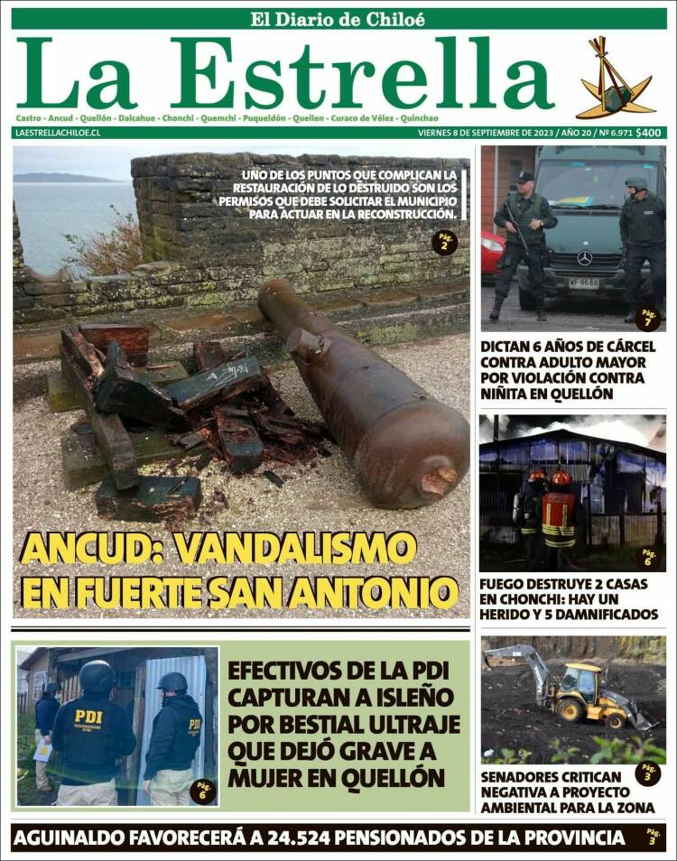 Portada de Estrella de Chiloé (Chile)