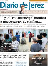 Portada de Diario de Jerez (España)