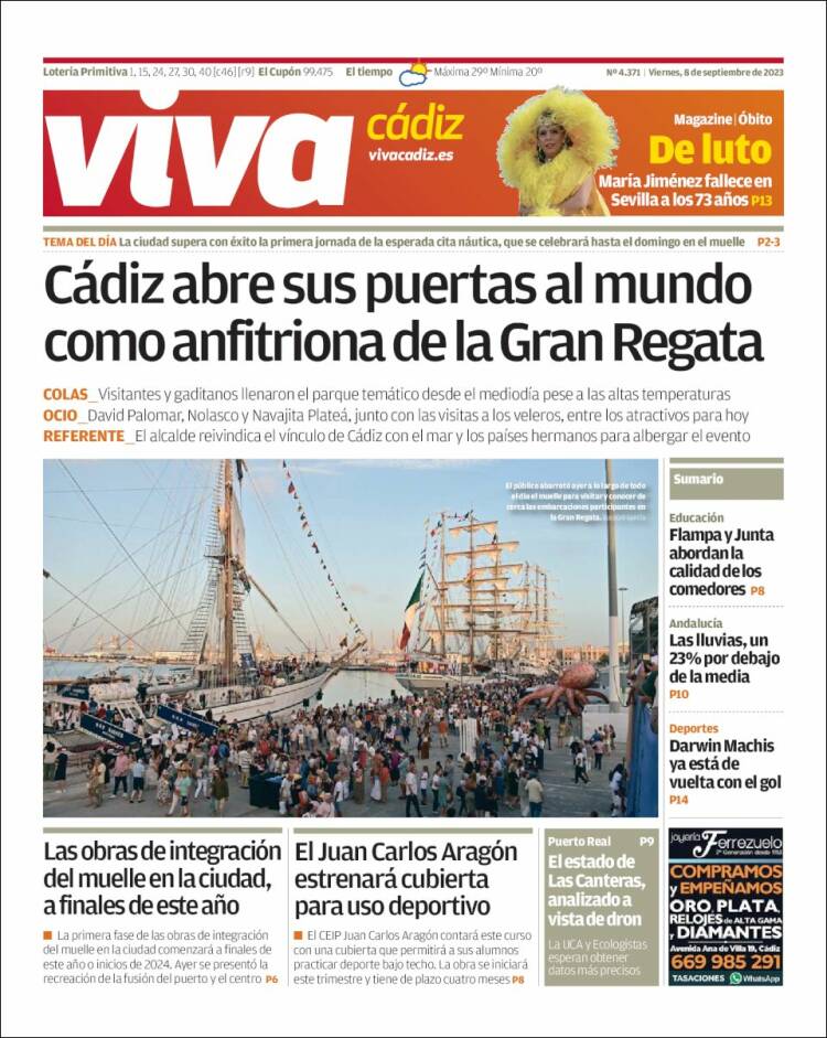 Portada de Información - Cadiz (España)