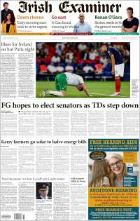 Portada de Irish Examiner (Ireland)