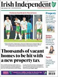 Portada de Irish Independent (Ireland)