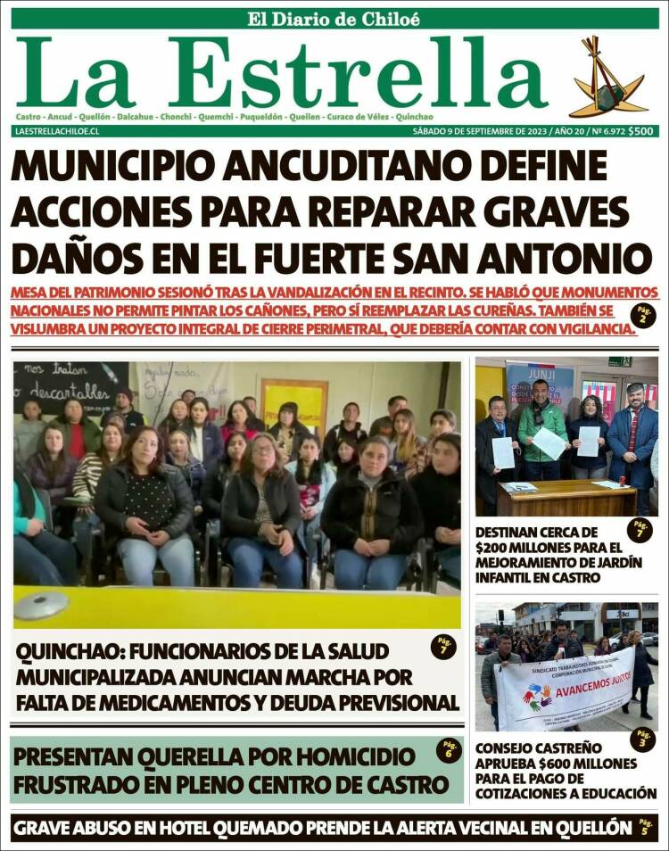 Portada de Estrella de Chiloé (Chile)