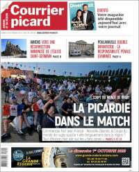 Portada de Courrier Picard (Francia)